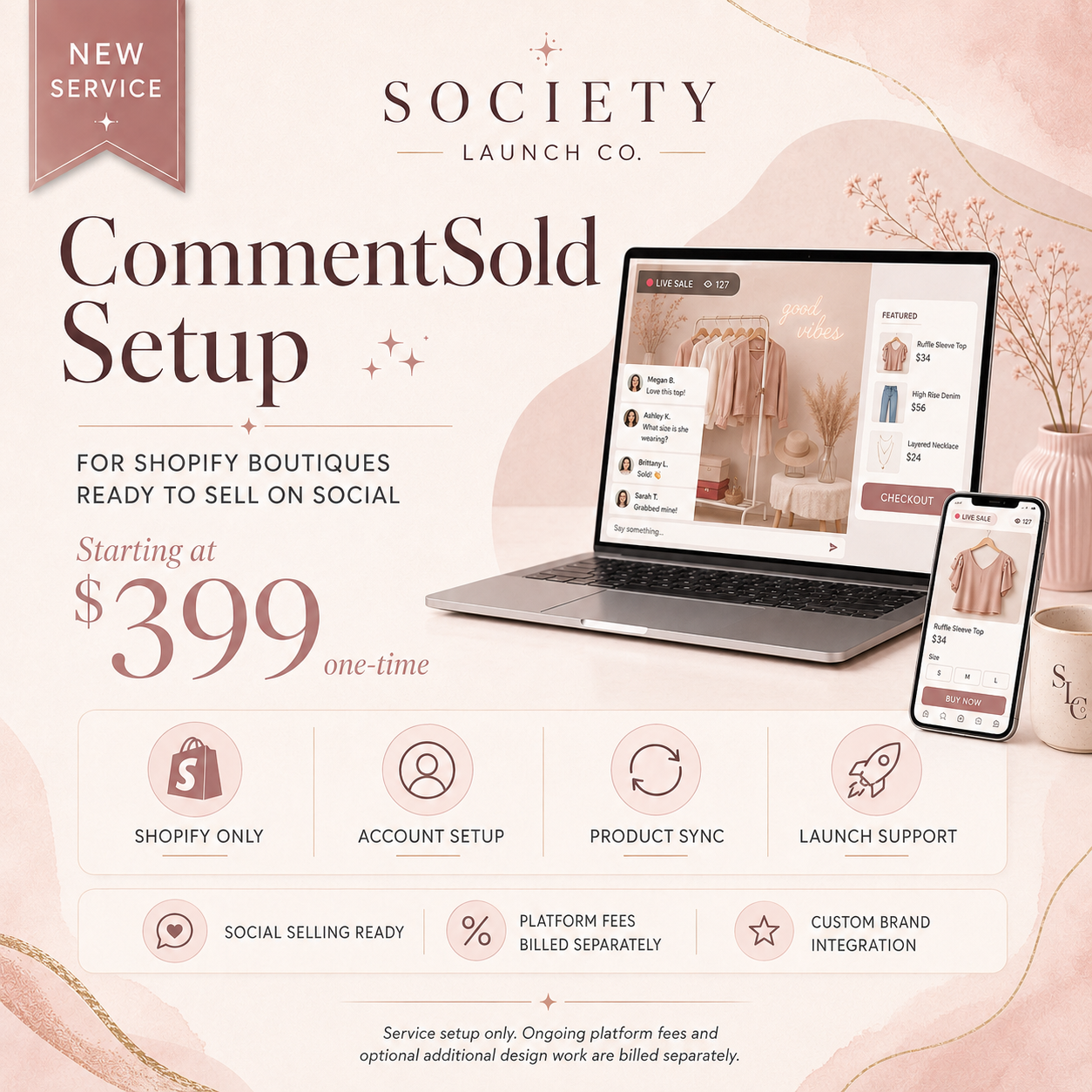 CommentSold Setup